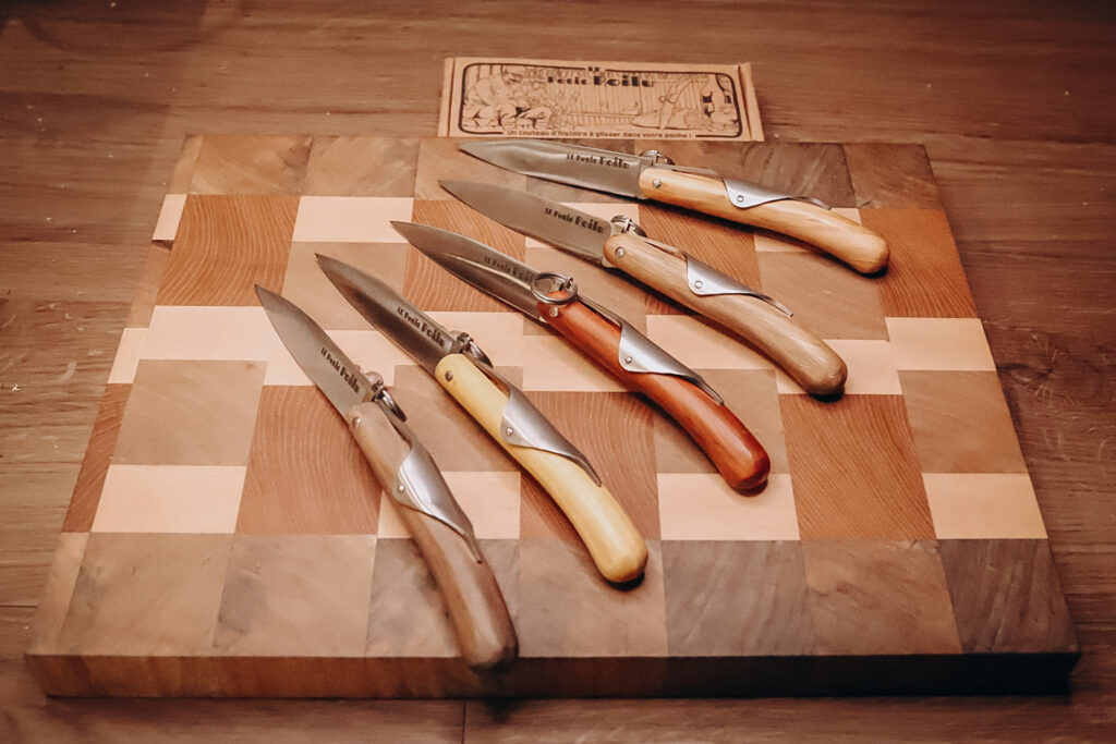 Le Petit Poilu, couteau d'histoire artisanal, fabriqué en Lorraine